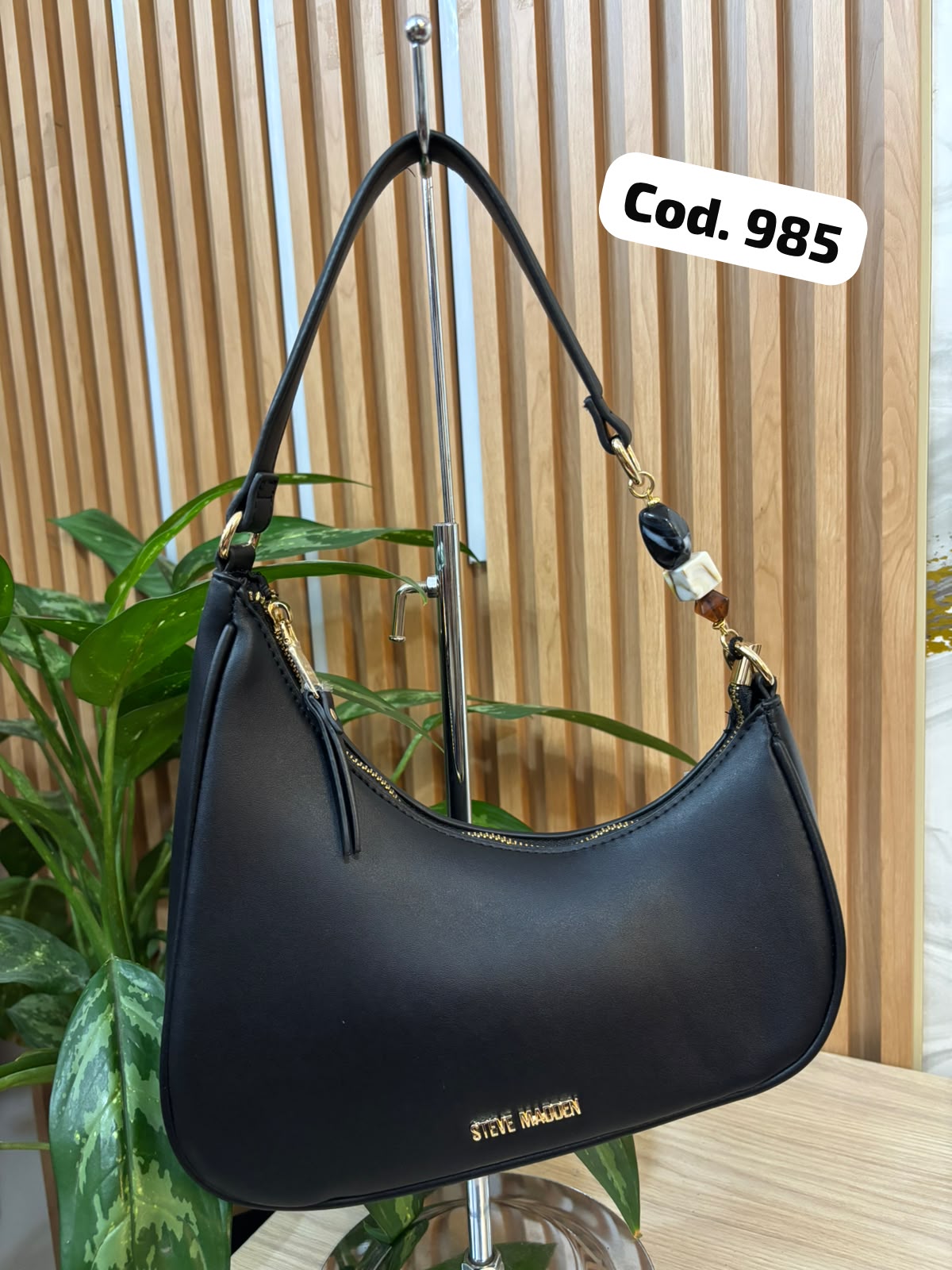 CROSSBODY NEGRO CON APLIQUES NEGRO