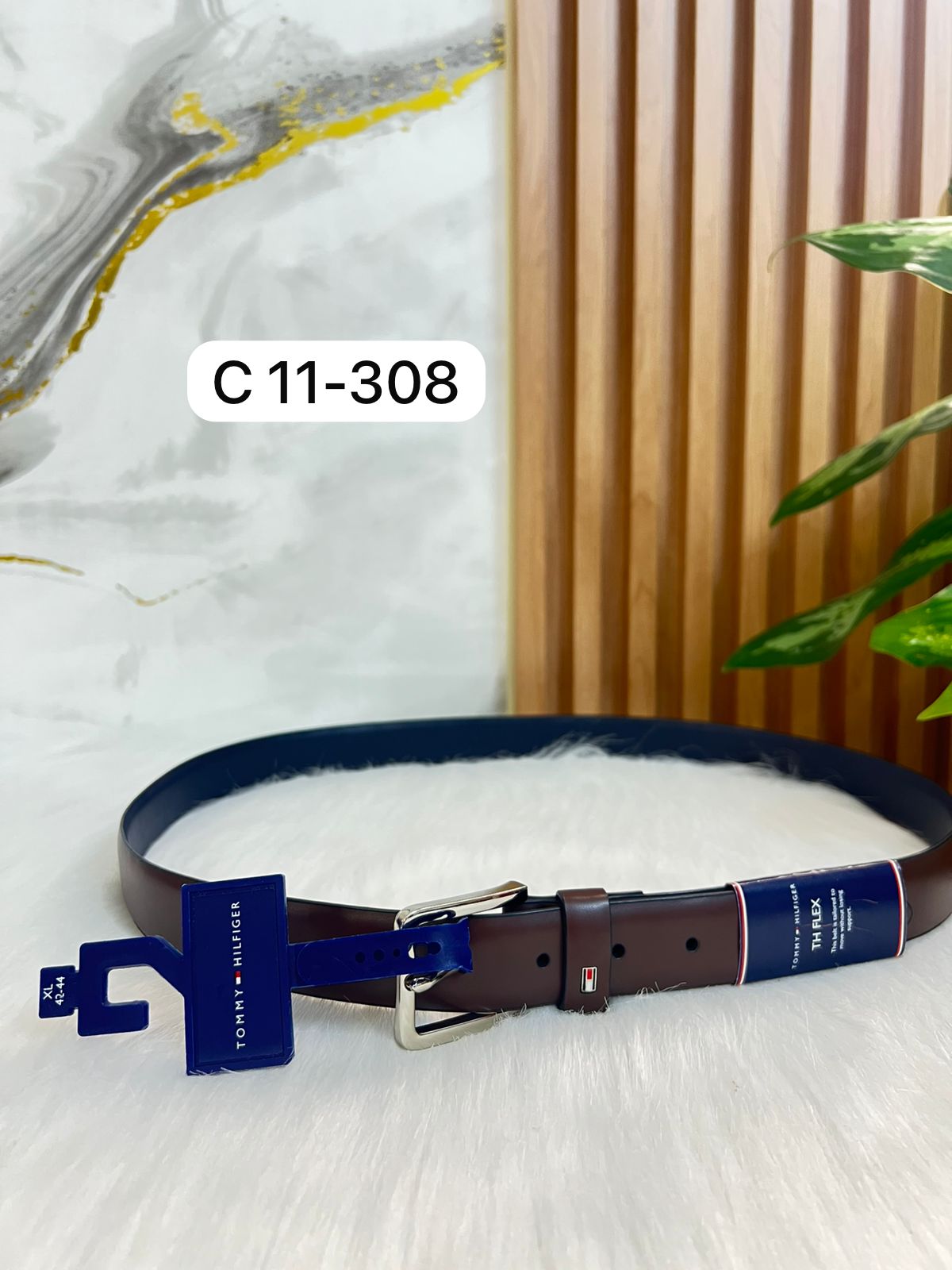 Correa marrón talla XL