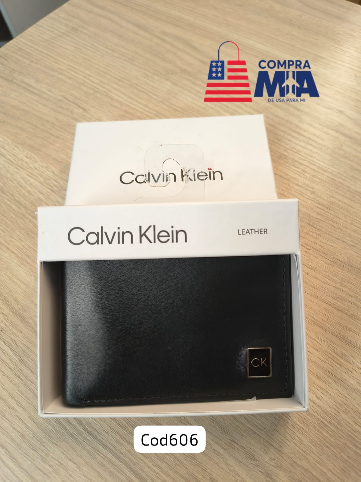 BILLETERA CALVIN KLEIN HOMBRE COLOR NEGRO