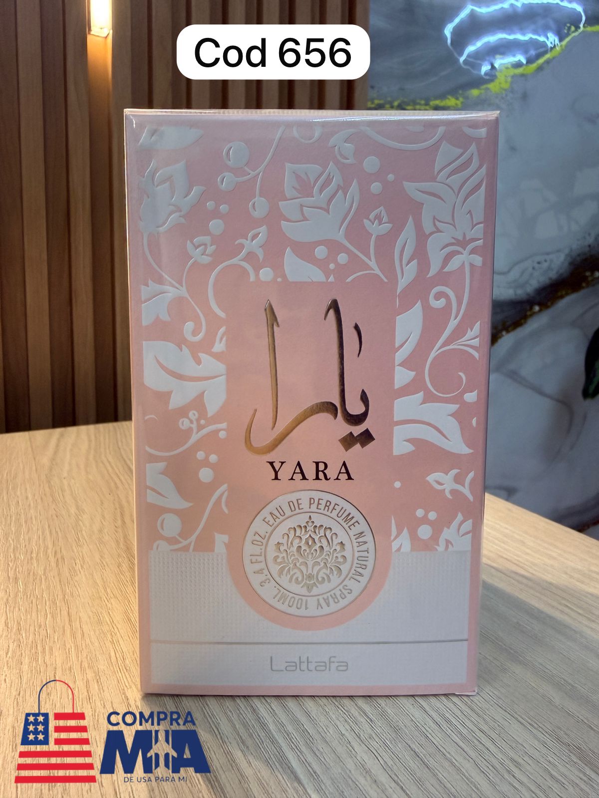 Perfume Arabe Yara Rosado 
