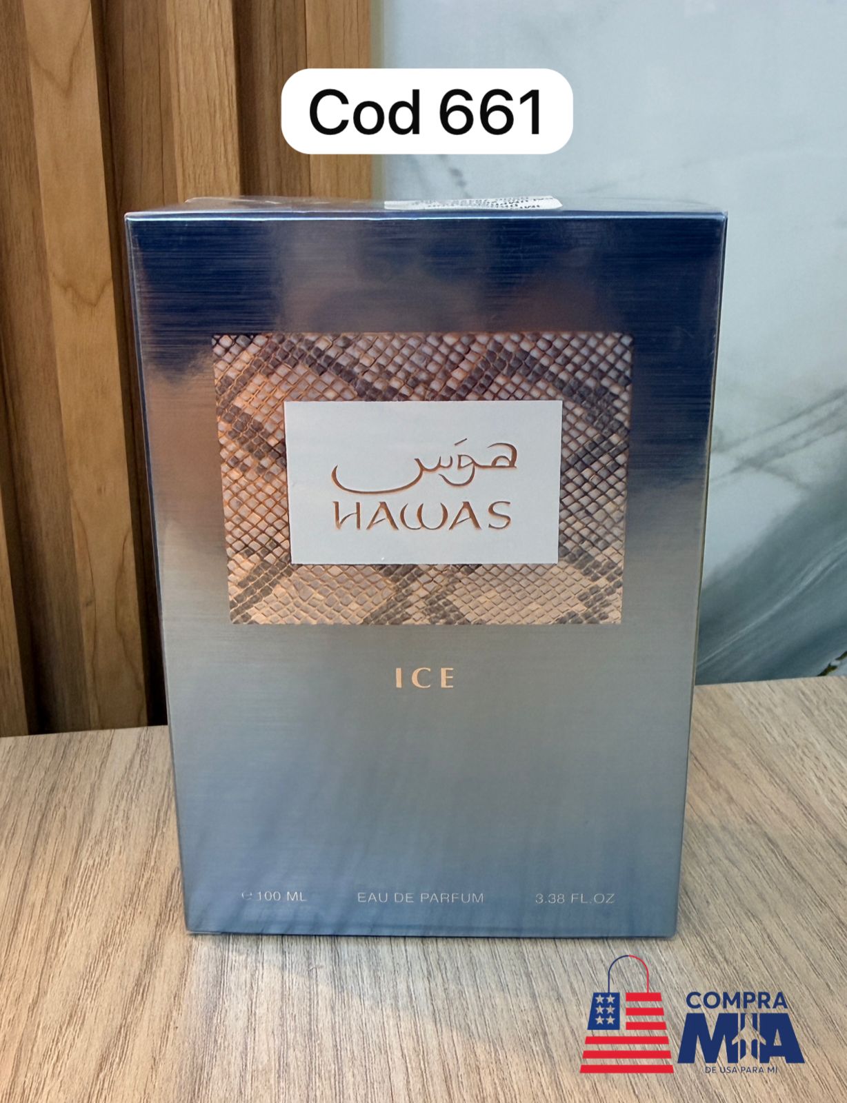 Perfumeria arabe hombre hawas 