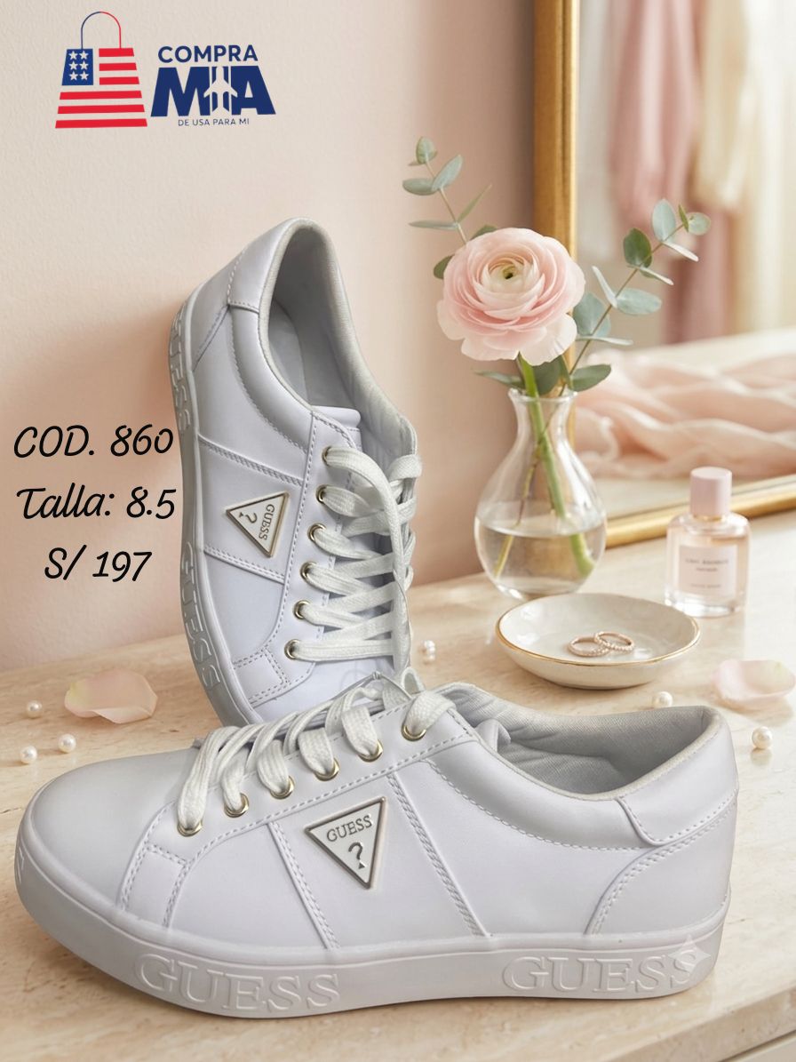 ZAPATILLA GUESS BLANCA 38.5