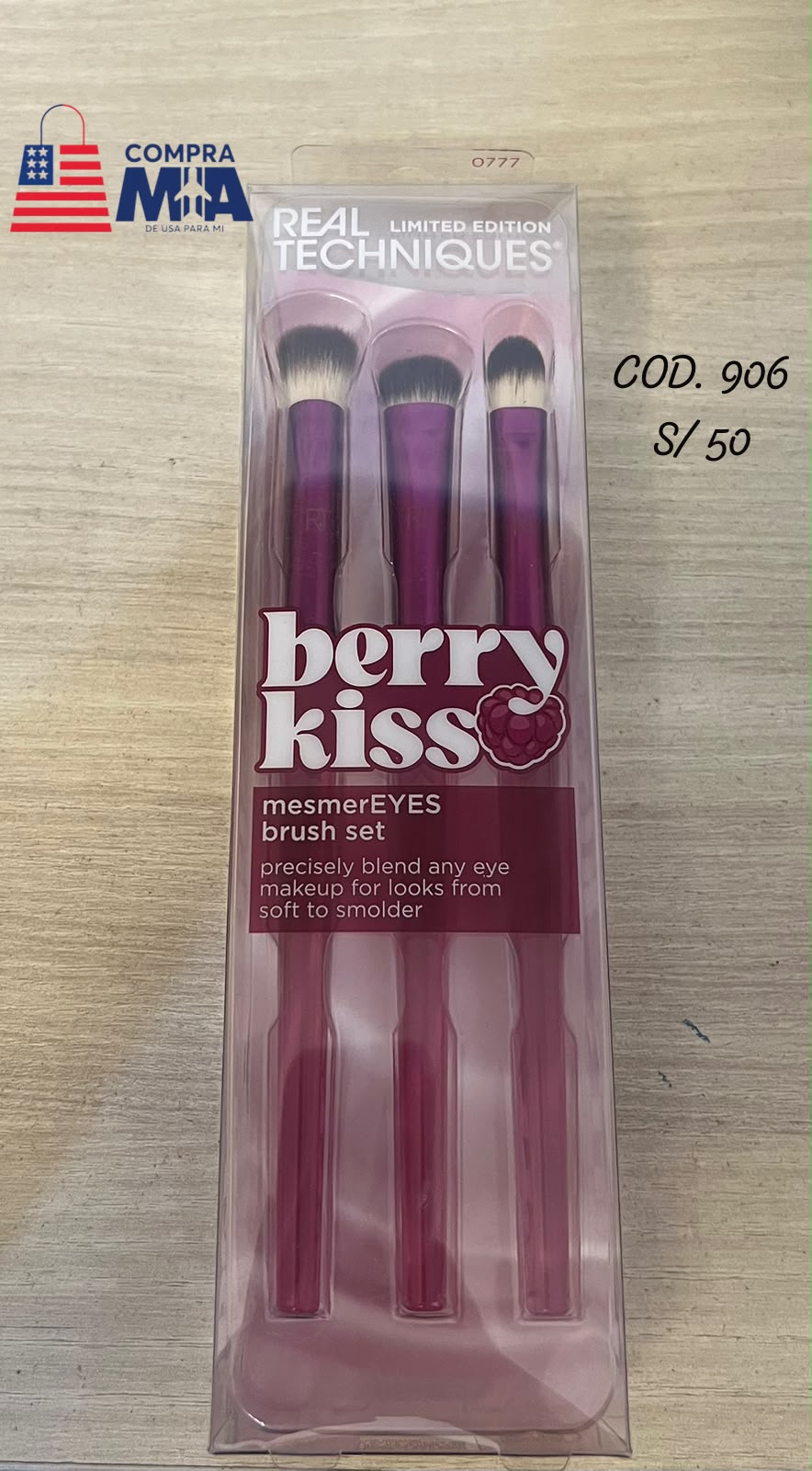 Brochas de ojos set x 3